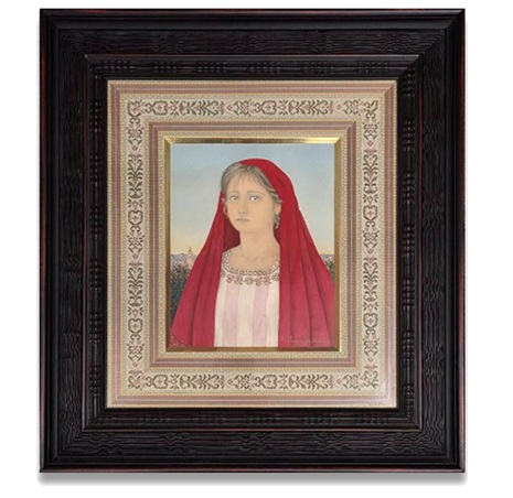 栗原喜依子　モロッコの少女